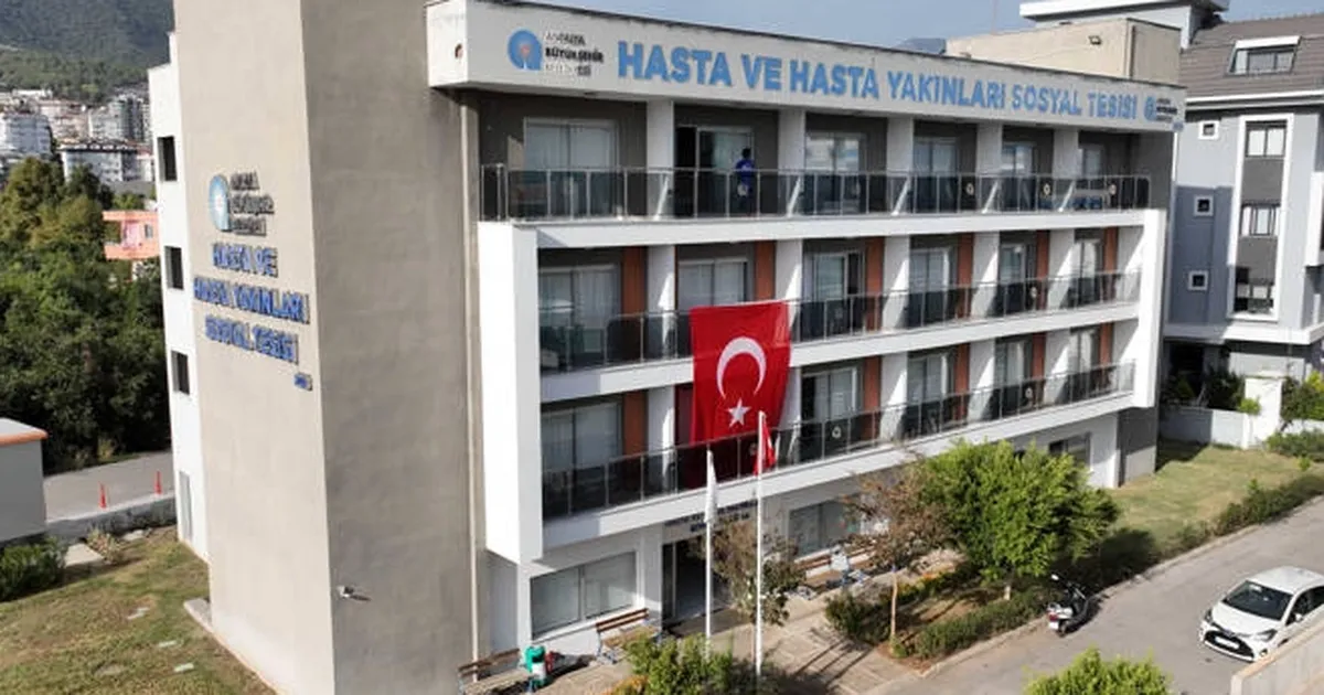 Antalya Büyükşehir sosyal tesisi ikinci evleri oldu